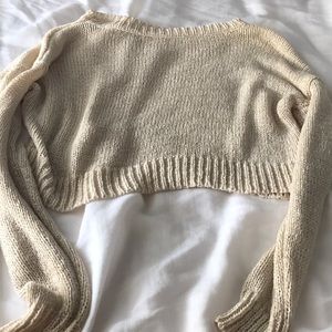 Basic Crop Top Sweater